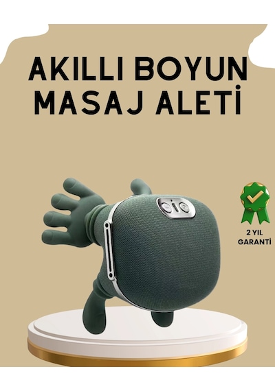 Yeni Nesil Kablosuz Boyun Ve Omuz Masaj Aleti Taşınabilir