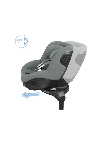 MaxiCosi Mica 360 Pro İSize Dünyanın İlk Kızaklı, Araç Dışına Çıkabilen Adac'Lı İsofix'Li 360 Dönebilir Yatabilir 018 Kg Bebek Oto Koltuğu Authentic Grey