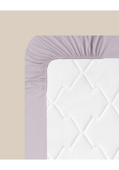 English Home Novella Premium Soft Cotton Tek Kişilik Plus Lastikli Çarşaf 120x200 Cm Lila Lila English Home Novella Premium Soft Cotton Tek Kişilik Plus Lastikli Çarşaf 120x200 Cm Lila Lila