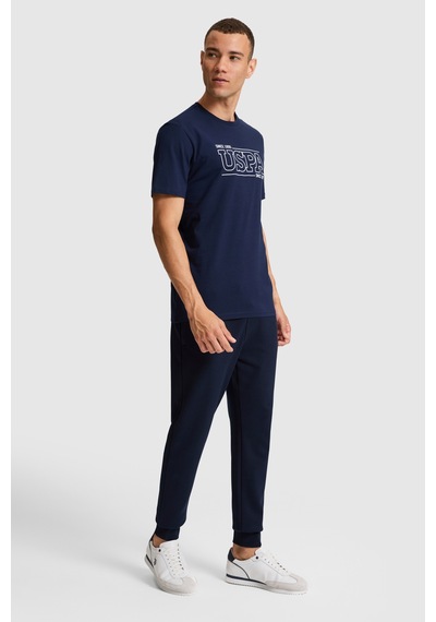 U.S. Polo Assn. U.s. Polo Assn. Erkek T-shirt Pu-9667 Lacivert