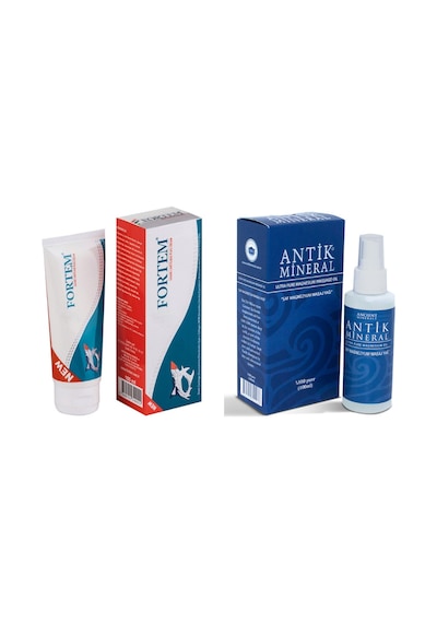 Fortem Köpek Balığı Krem 100 ML + Antik Mineral Masaj Yağı 100 ML