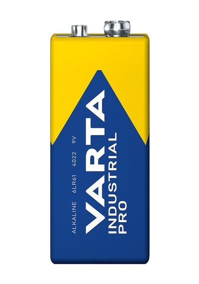 Varta 4022 Industrial 9V Pro Alkalin Pil 2 Li