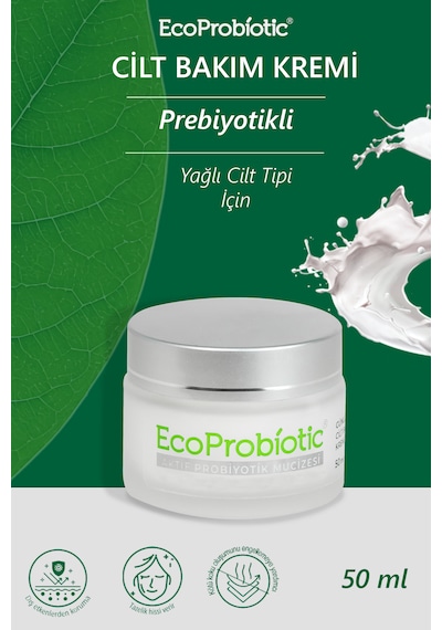 Prebiyotikli Cilt Kremi 50 Ml-     Aydınlatıcı Etki - Yağlı Cilt Tipi