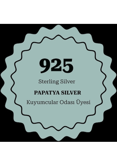 925 Ayar Gümüş Gold Kaplama Doğum Taşlı Anne Bebek Ayak İzi Kolye