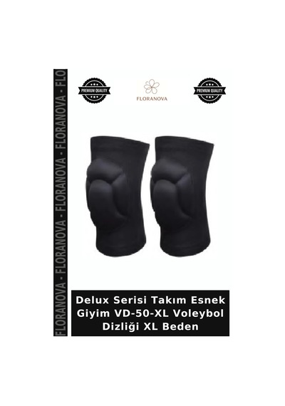 Delux Serisi Takım Esnek Giyim Vd-50-xl Voleybol Dizliği Xl Beden Çok Renkli