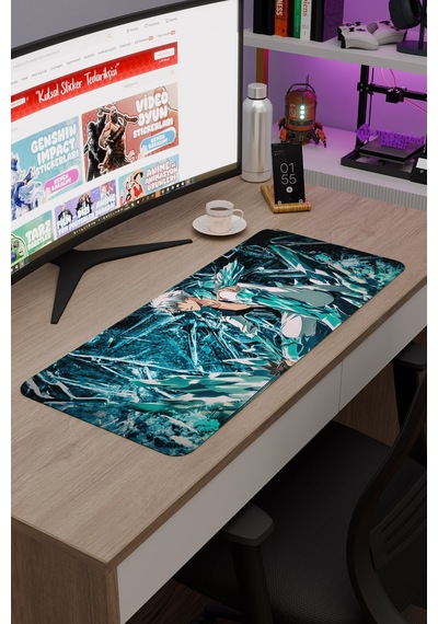 Bleach Anime V4 - 70x30 Xl Gaming Kauçuk Kaymaz Taban Mouse Pad Fare Altlığı
