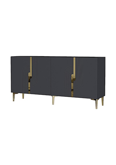 Ka1804ag Meyra180 Konsol, Kahve Köşesi, Tv Sehpası Antrasit-gold 180cm Antrasit-gold Ka1804ag Meyra180 Konsol, Kahve Köşesi, Tv Sehpası Antrasit-gold 180cm Antrasit-gold