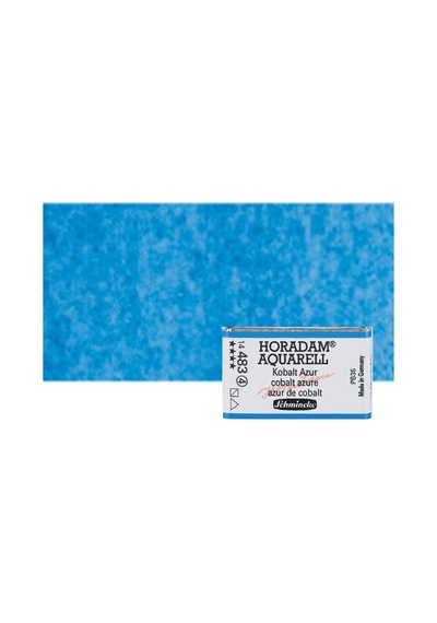 Schmincke Horadam Aquarell 1/1 Tablet 483 Cobalt Azure Seri 4