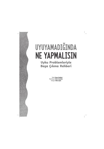 The Kitap Çocuk Uyuyamadığında Ne Yapmalısın