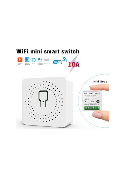 Smart Tuya Wifi Röle Devresi 1 Kanal 110-240v 16a 1 Adet