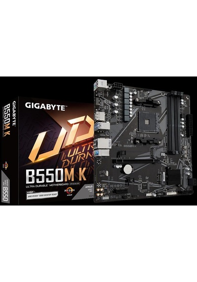Gıgabyte B550m K Ddr4 4733mhz Oc Hdmı M.2 Dp Matx-55771