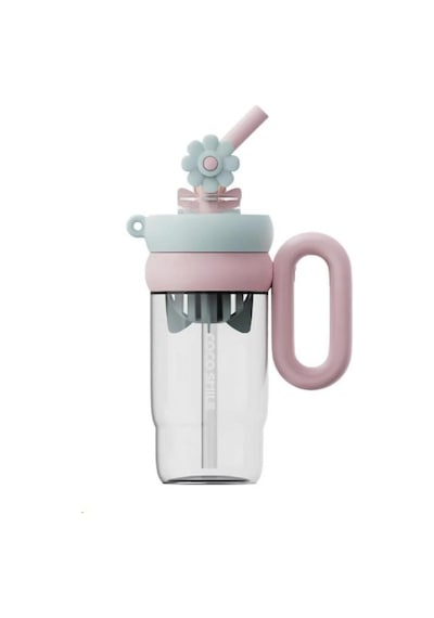 Cocosmile 1000ml Tritan Su Matarası Sporcu Su Şişesi Pink Cs8832 Açık Pembe
