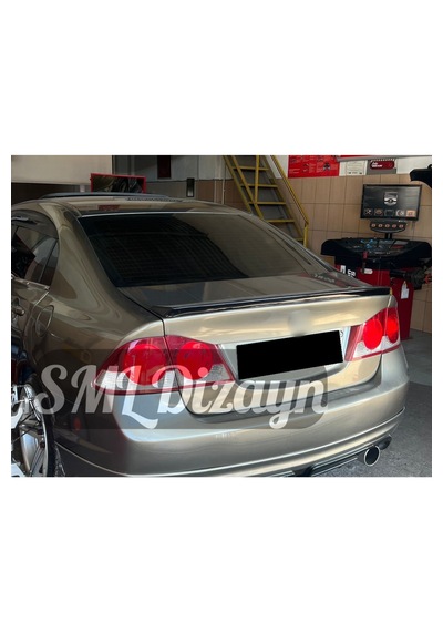 Honda Civic Fd6 Bagaj Üstü Anatomik Spoiler Fd6 Spoyler Rüzgarlık