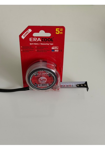 Eratool Şerit Metre Şeffaf 5 Metre 19mm 5 M