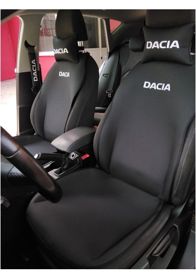 Dacıa Nakışlı Ön Ikili Oto Koltuk  Kılıfı