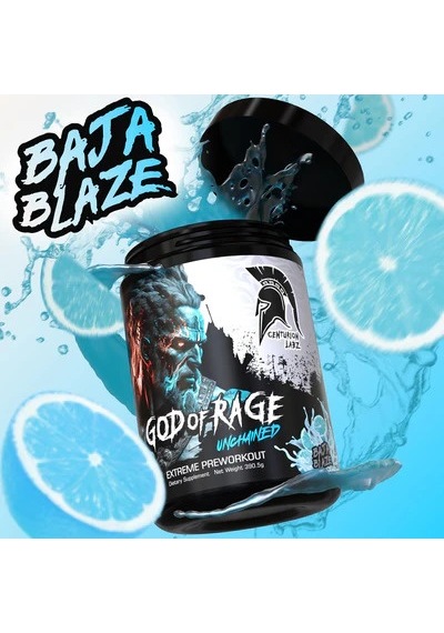 Centurion Labz God Of Rage Pump Preworkout Unchained Alpha Yohim