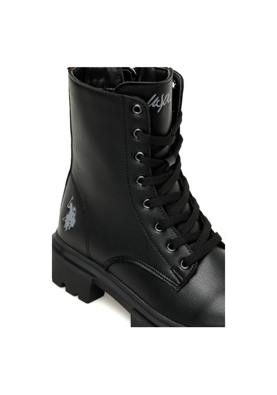 U.s. Polo Assn. Halles 3pr Siyah Kadın Biker Bot 000000000101468795 Siyah