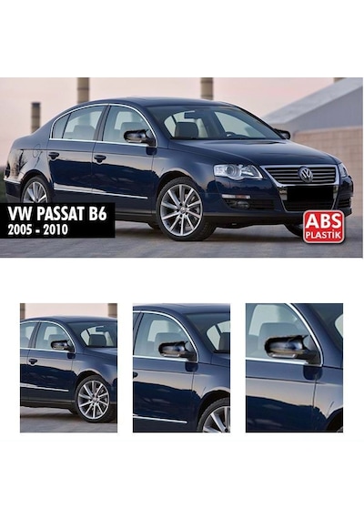 Passat B6 Yarasa Ayna Kapağı Batman Ayna 2005-2010 Arası Parlak S