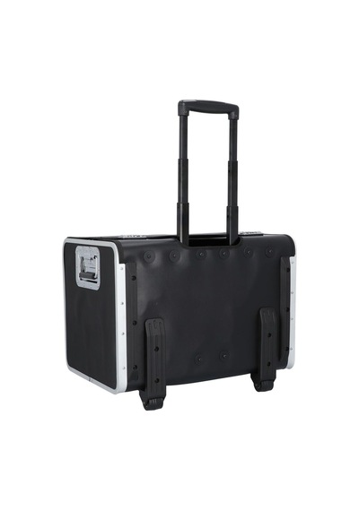 Alassio 54 Cm 2 Tekerlekli Dayanıklı Pilot Çantası, Siyah, Arretierbarer Griff, Alüminyum Çerçeve