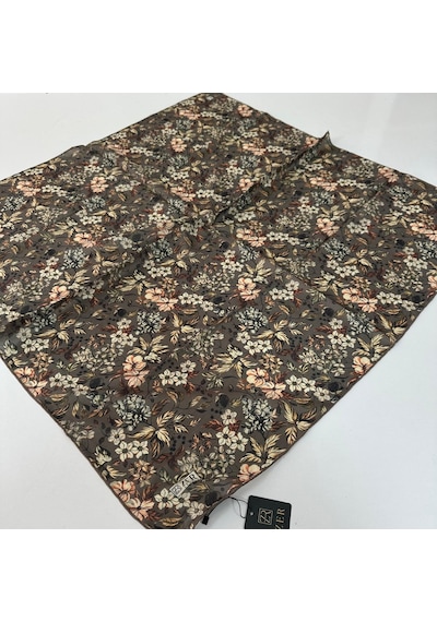 Zer Organik Pamuk Soft Eşarp Ldd3708-55120 Çok Renkli