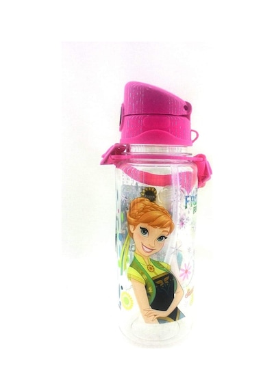 Hakan Çanta Anna & Elsa 500 Ml Kırılmaz Gövde Şeffaf Matara 7872