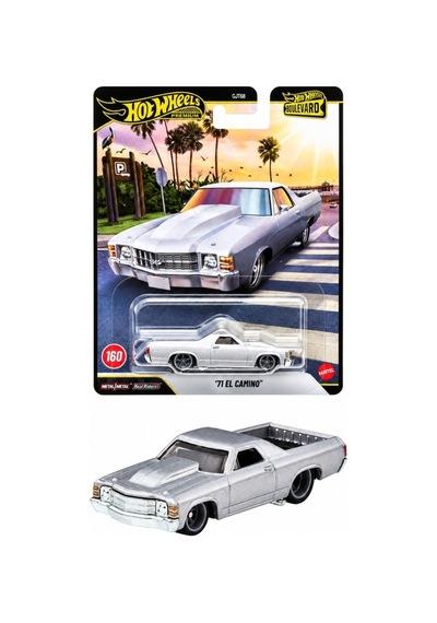 Hot Wheels Boulevard Premium Araçlar 71 El Camıno Gjt68 - Jhw38 Çok Renkli