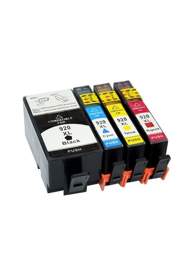 Photo Print HP 920XL Uyumlu Kartuş 4 Renk Officejet 6000 Wireless