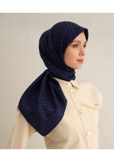 Armine S00oa0444438 02 Armine Pamora Eşarp 1 Lacivert