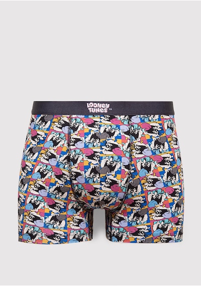 Mavi - Renkli Boxer 0911984-34621 Renkli