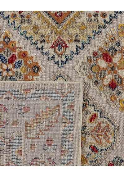 Madame Coco Creves Halı - 120x180 Cm - Bej Ekru