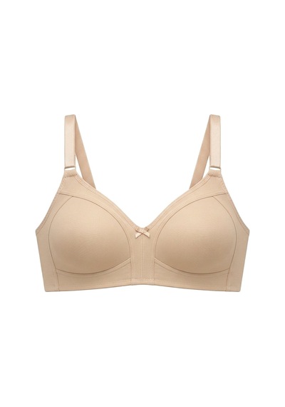 Cottonill Bra - Fiora Ten Büyük Beden Balensiz Pamuklu Ayarlanabilir Askılı Kadın Sütyen