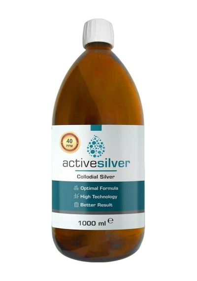 Gümüş Suyu Kolloidal Active Silver 40Ppm 1000Ml