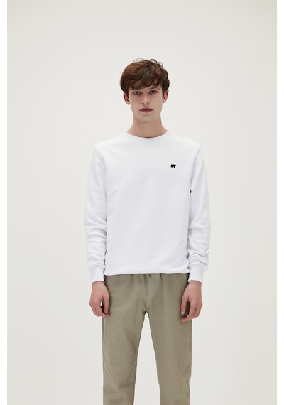 Bad Bear Presage Crewneck  Sweatshırt - Beyaz