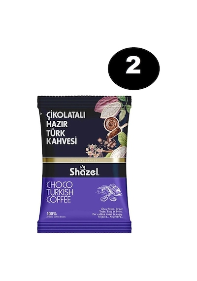 Shazel Çikolatalı Hazır Türk Kahvesi 2 x 100 G