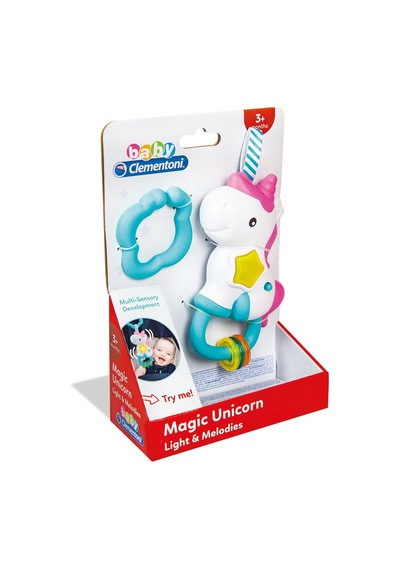 17333 Baby Clementoni Interaktif Unicorn Oyuncak +6 Ay
