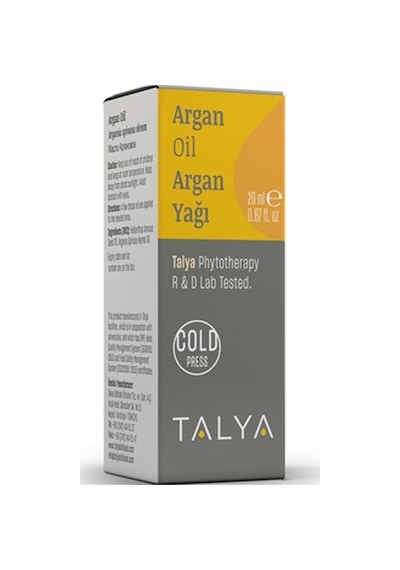 Talya Soğuk Sıkım %100 Saf ve Doğal Argan Yağı 20 ML