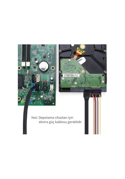 Se-7030 Sata Data Kablosu 0,50cm L 90derece Dirsek Köşeli Sata3 7 Pin 6gbs Ssd Hdd Data Veri Kablosu