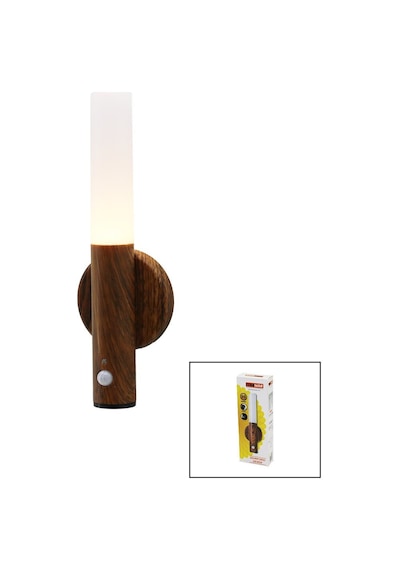 Nisaluce Eamp-098/1 Sensörlü Günışığı Led Dolunay Aplik Lamba Type-c Şarjlı, 1w Günışıgı