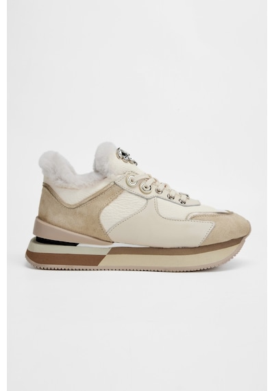 Valmenti Kadın Bej Floter Hakiki Deri Sneakers & Spor Ayakkabı 1011 6195 Bn Ayk Sk23/24 Bej