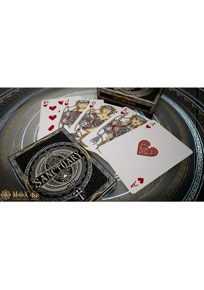 Npcc Noir Arts Royal Sanctuary Kings Premium Oyun Kağıdı Koleksiyonluk İskambil Kartları