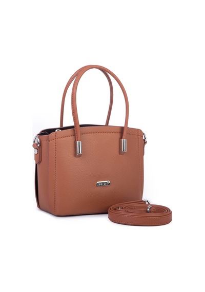 Nas Bag Kadın Mini El Ve Çapraz Çanta Taba Taba - A.taba