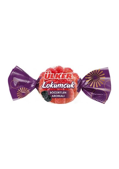Ülker Lokumcuk Böğürtlen Aromalı Şekerleme 1 KG