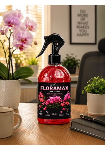 Agroforce Floramax Ev Çiçekleri İçin Çiçek Açtırıcı Orkide Çiçek Açan Bitkiler 500 ML