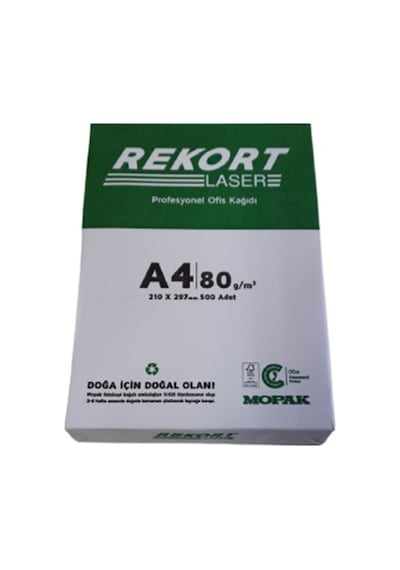 Fotokopi Kağıdı A4 Mopak Rekort 500 Yaprak