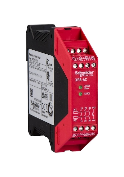 Schneıder Xpsac5121 24vac/dc,3no,1ssr,güvenlik Röle