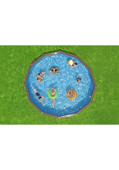 Bestway 561cs Hydrium Çelik Duvarlı Yerüstü Havuz Seti 5,49 M X 1,32 M