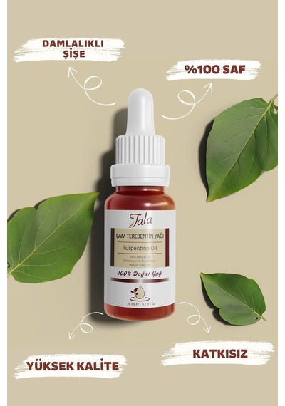 Tala Çam Terebentin Yağı %100 Saf Ve Doğal 20 ML