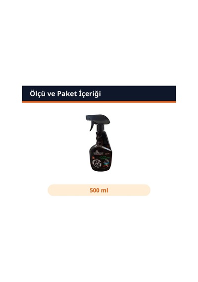 Trobus Oto Jant Temizleme Spreyi Jant Bakım Ürünü 500 Ml