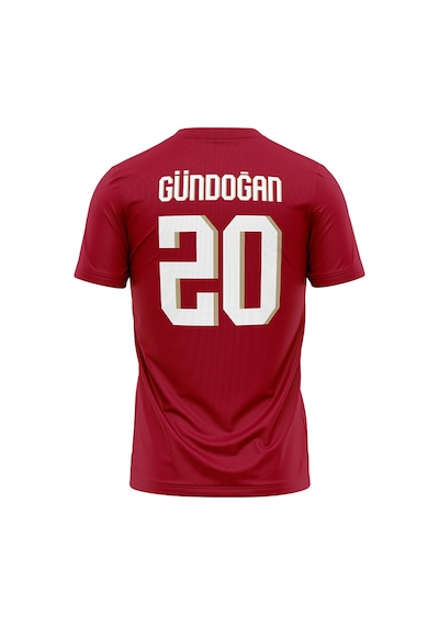 Gsstore Galatasaray İlkay Gündoğan Welcome Tee E251579 Sarı - Kırmızı
