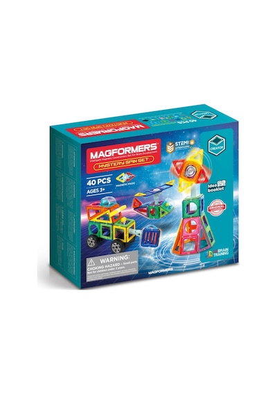 Magformers Mıknatıslı Mystery Spin Set - 40 Parça